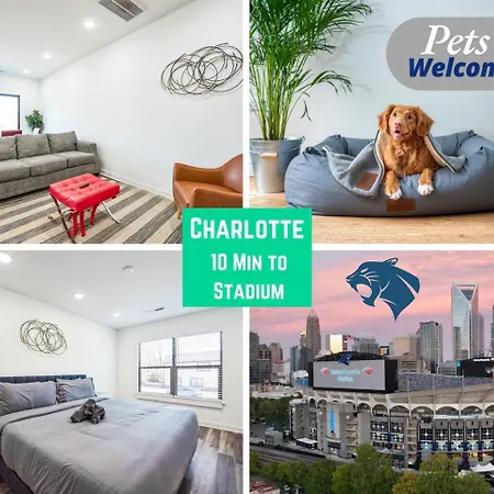 Pet Friendly 3Br House In Charlotte Villa